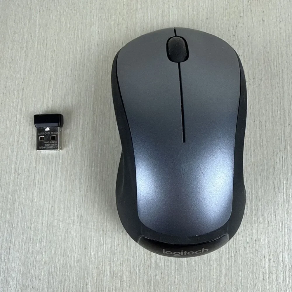 Logitech M310 Wireless Mouse with USB Receiver - Tested & Works